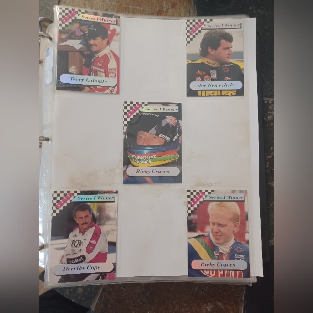 1994 Traks Premium NASCAR Card Lot – 100+ Cards